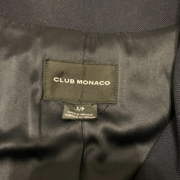 Club Monaco Navy Blue Coat - Picture 8 of 12